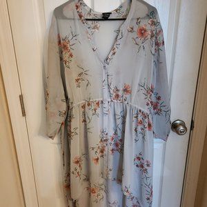 Torrid Floral Blouse